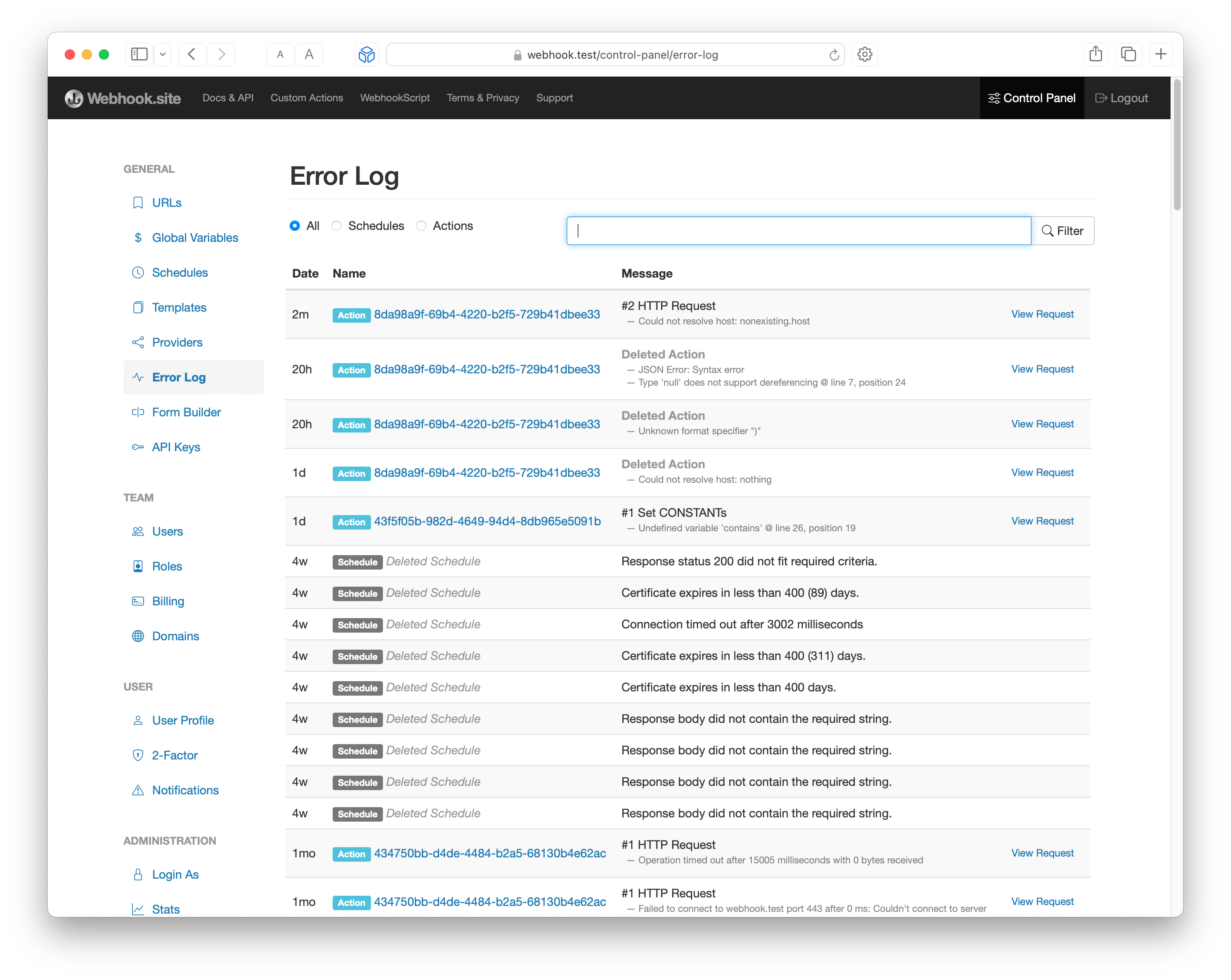 Extract JSON in action